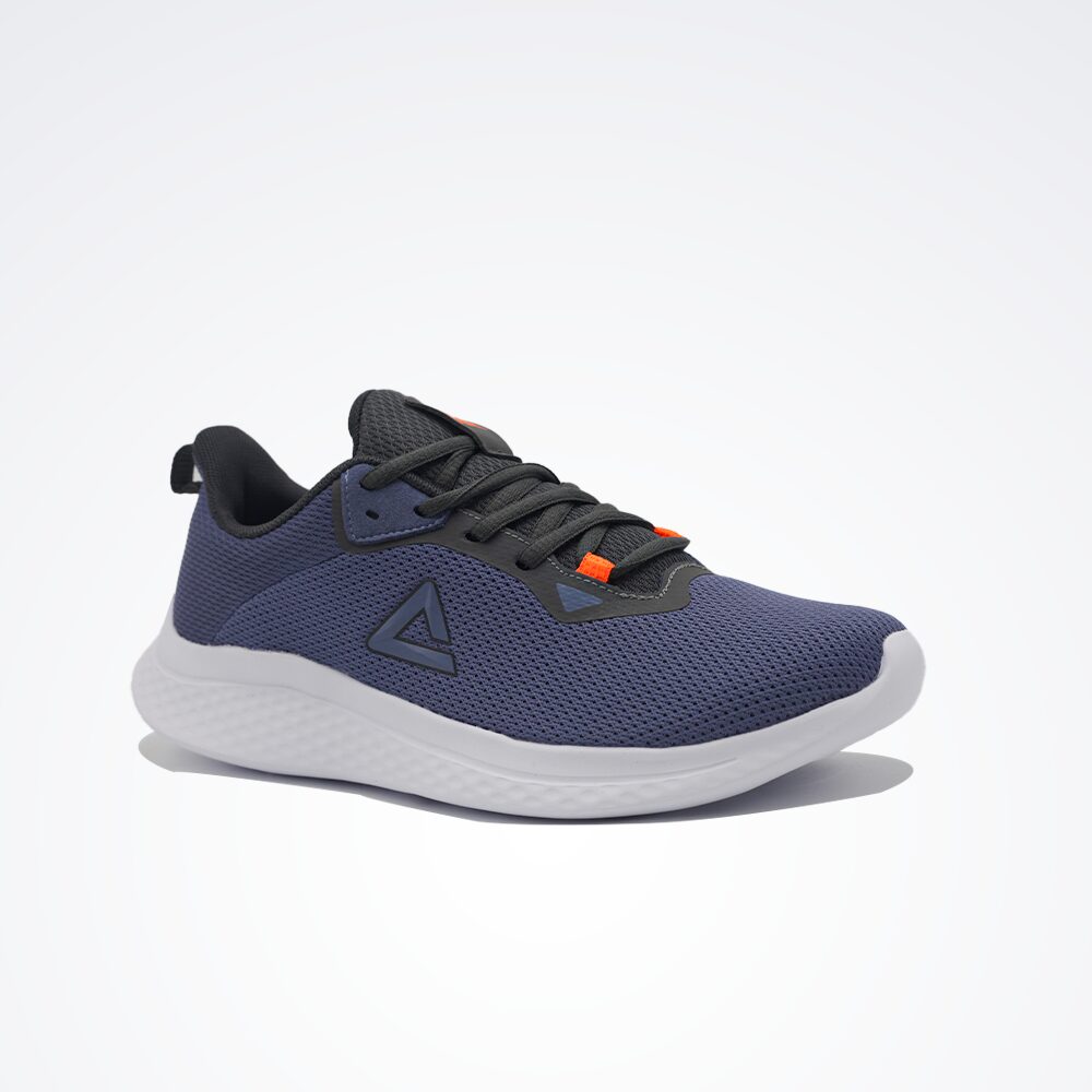 Peak Running Shoes Navy White