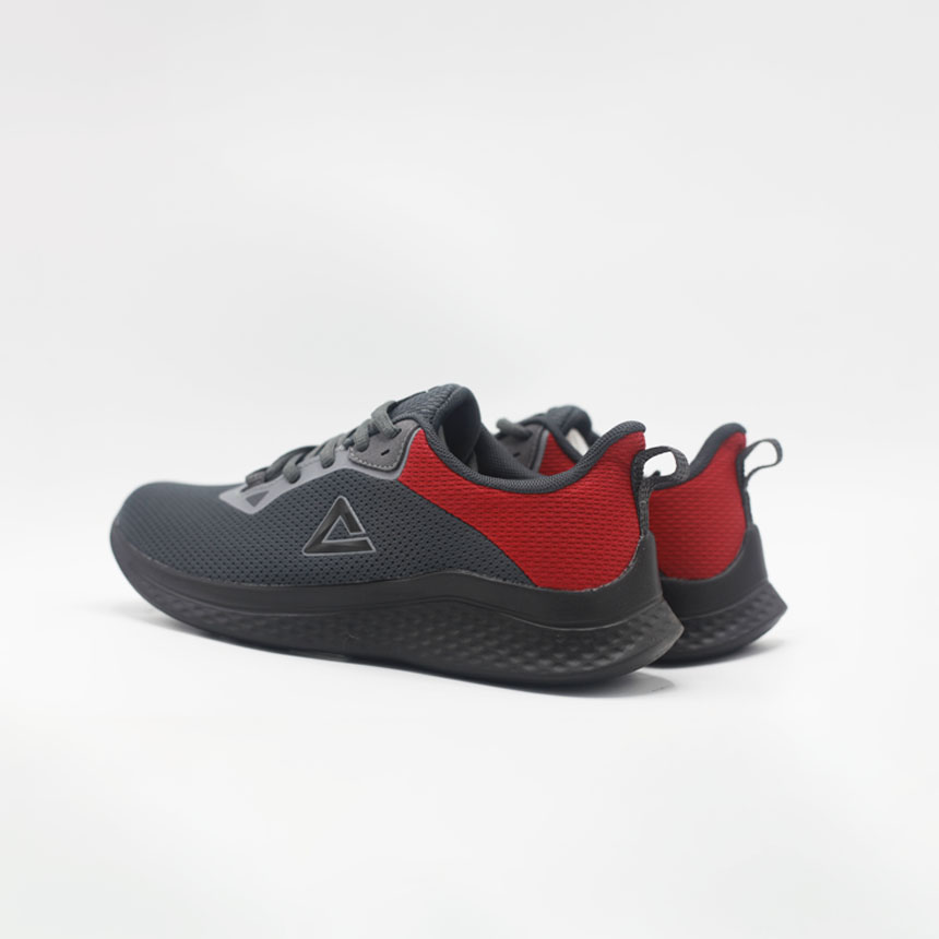 Peak Running Shoes Dk.Grey Dk.Red