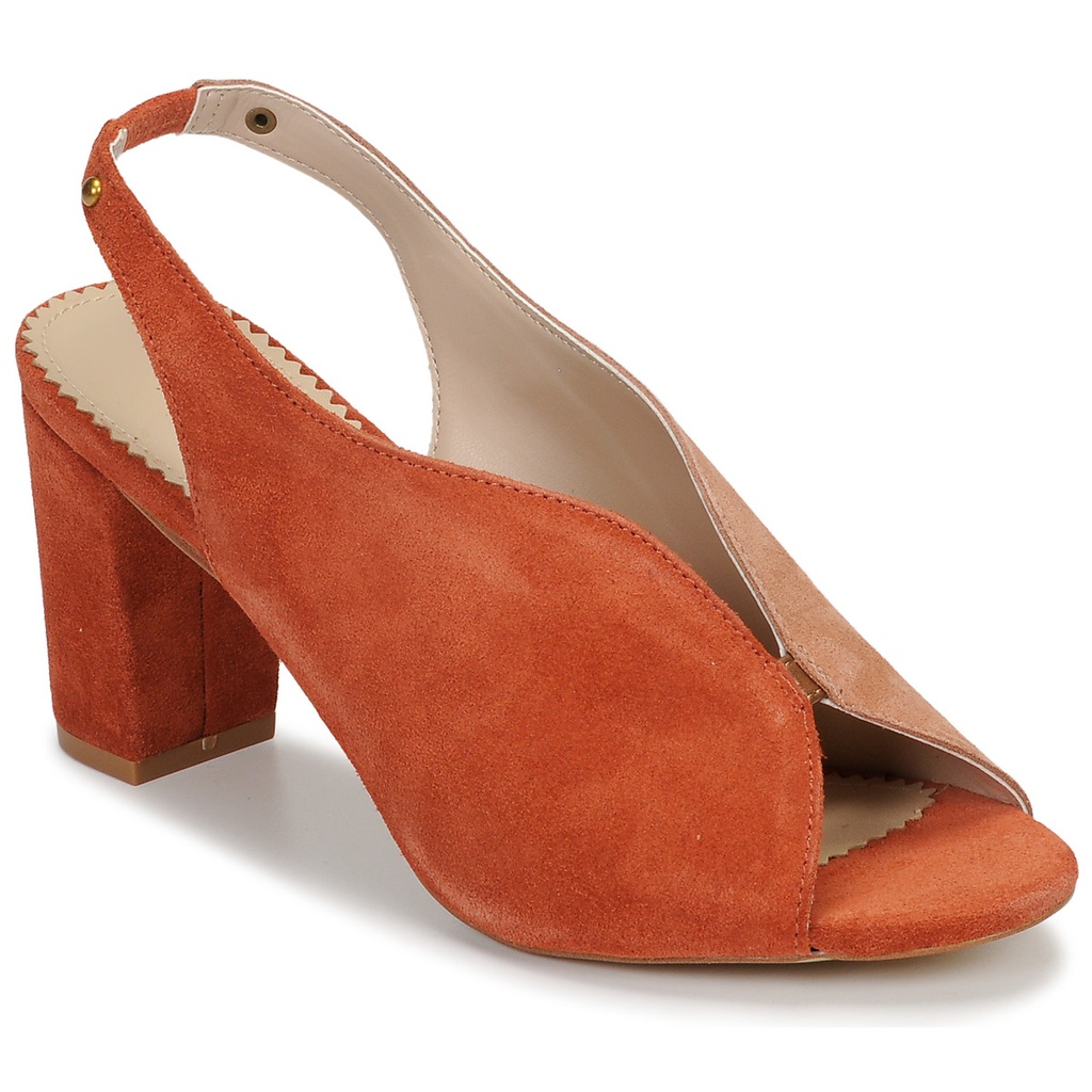 Andre Escarpins
 Femme Lillusioniste Daim Orange