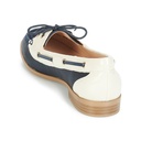 Andre Mocassins
 Femme Cuir Bleu Beige