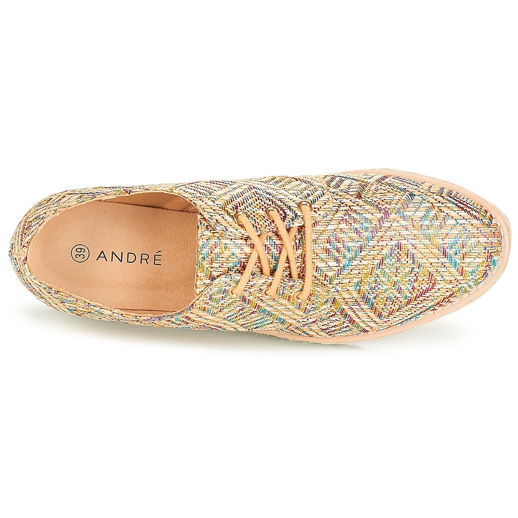 Andre Espadrilles
 Femme Harmonica Textile Beige