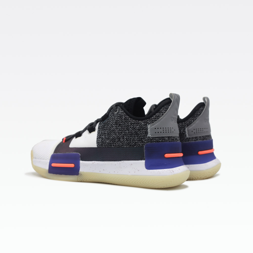 Peak Basketball Shoes  White Purple