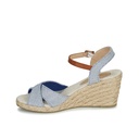 Andre Sandales
 Femme Pauletta Textile Bleu