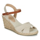 Andre Sandales
 Femme Pauletta Textile Beige