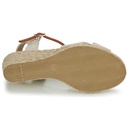 Andre Sandales
 Femme Pauletta Textile Beige