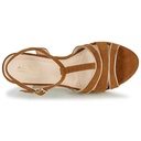 Andre Sandales
 Femme July Cuir Marron