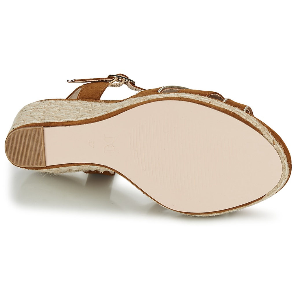 Andre Sandales
 Femme July Cuir Marron