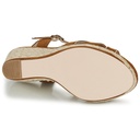 Andre Sandales
 Femme July Cuir Marron