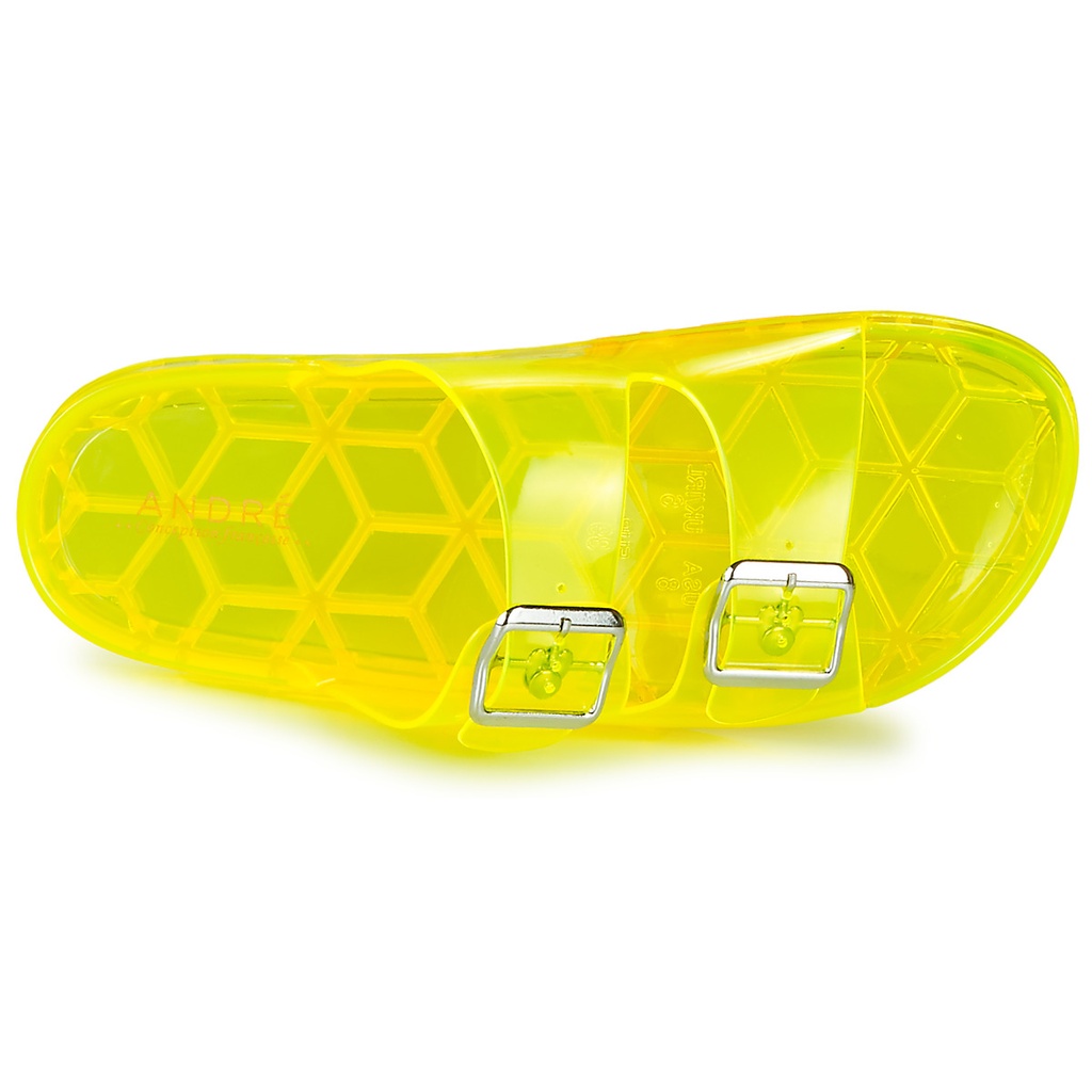 Andre Mules De Plage
 Femme En Caoutchouc Jaune
