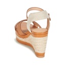 Andre Sandales
 Femme Sand Cuir Marron Beige