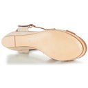 Andre Sandales
 Femme Sand Cuir Marron Beige