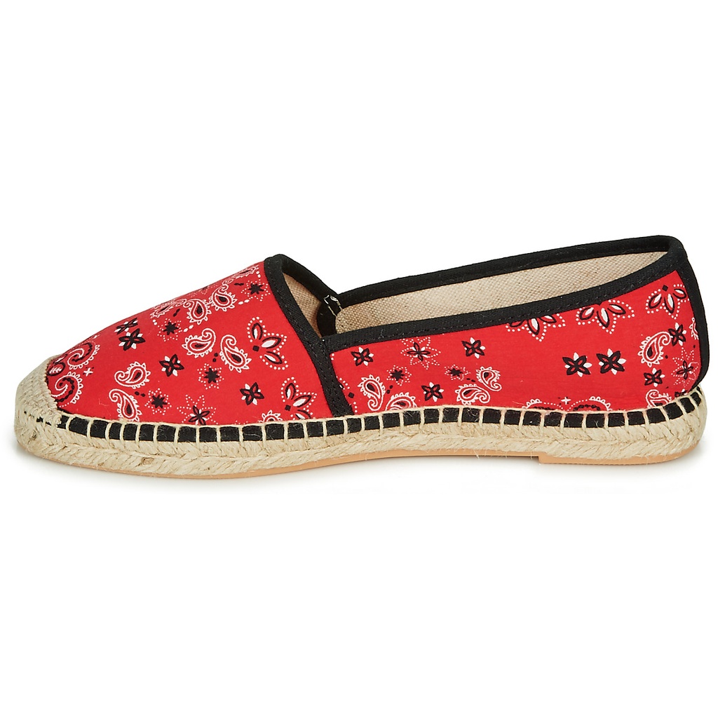 Andre Espadrilles
 Femme Hadriana Textile Rouge