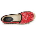 Andre Espadrilles
 Femme Hadriana Textile Rouge