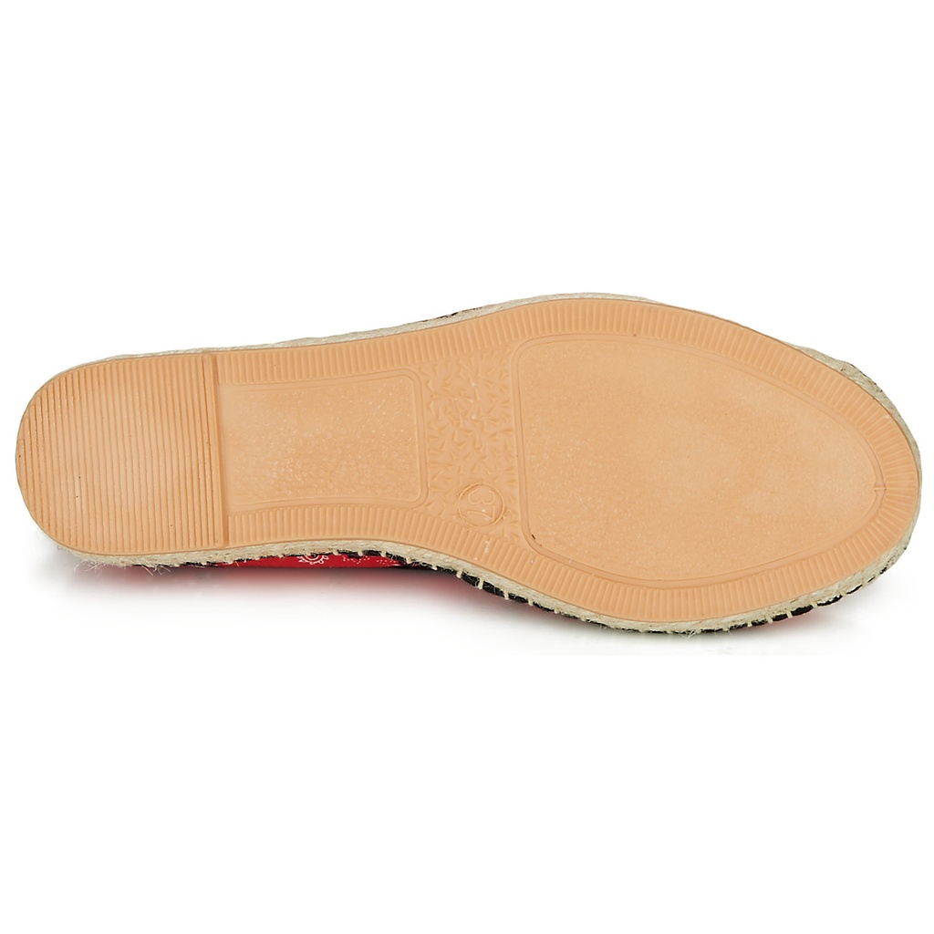 Andre Espadrilles
 Femme Hadriana Textile Rouge