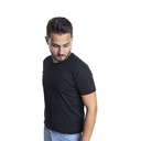 Depart T-Shirt Homme
  Noir 100% Coton Simple 