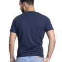 Depart T-Shirt Homme
  Bleu 100% Coton Simple 