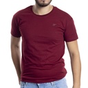 Depart T-Shirt Homme
  Bordeau 100% Coton Simple 