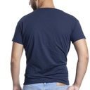 Depart T-Shirt Homme
  Bleu Marine 100% Coton Simple 