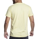 Depart T-Shirt Homme
  Jaune 100% Coton Simple 