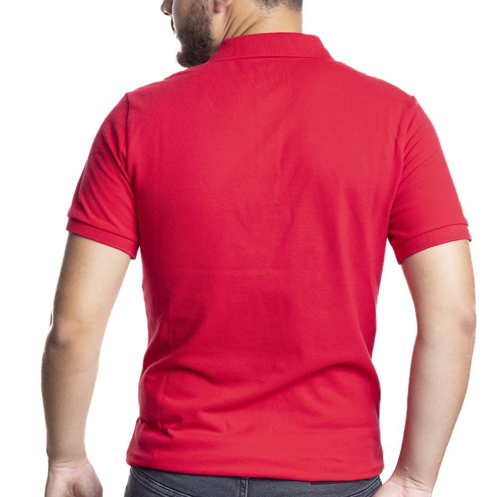 Depart Polo Shirt Homme
 Regular Rouge 100% Coton