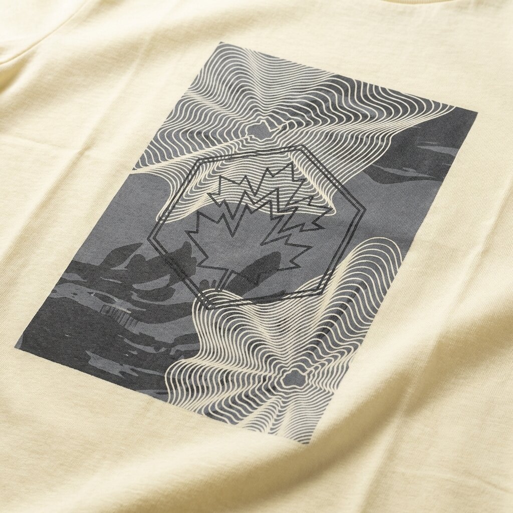 Lumberjack Men
 Tee Big Nature Logo Off White