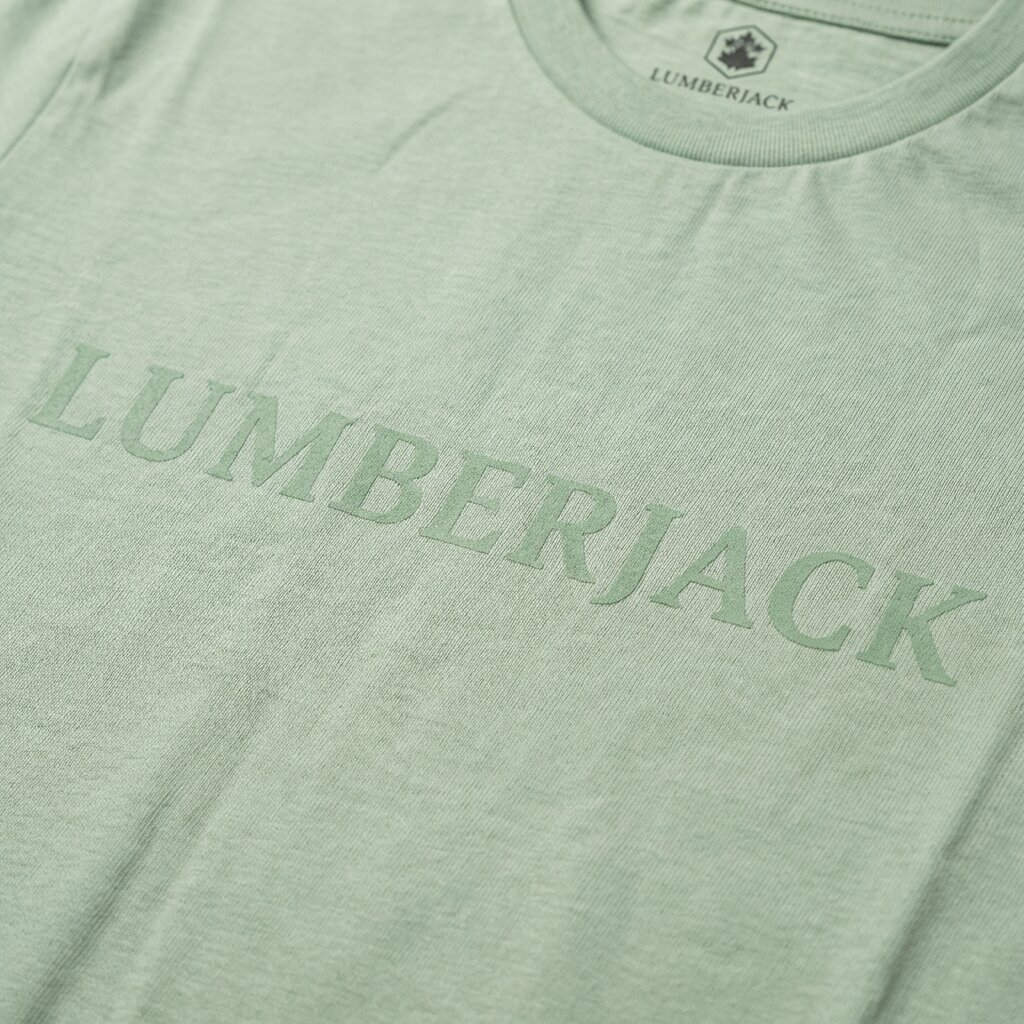 Lumberjack Men
 Tee Big Horizontal Logo Green