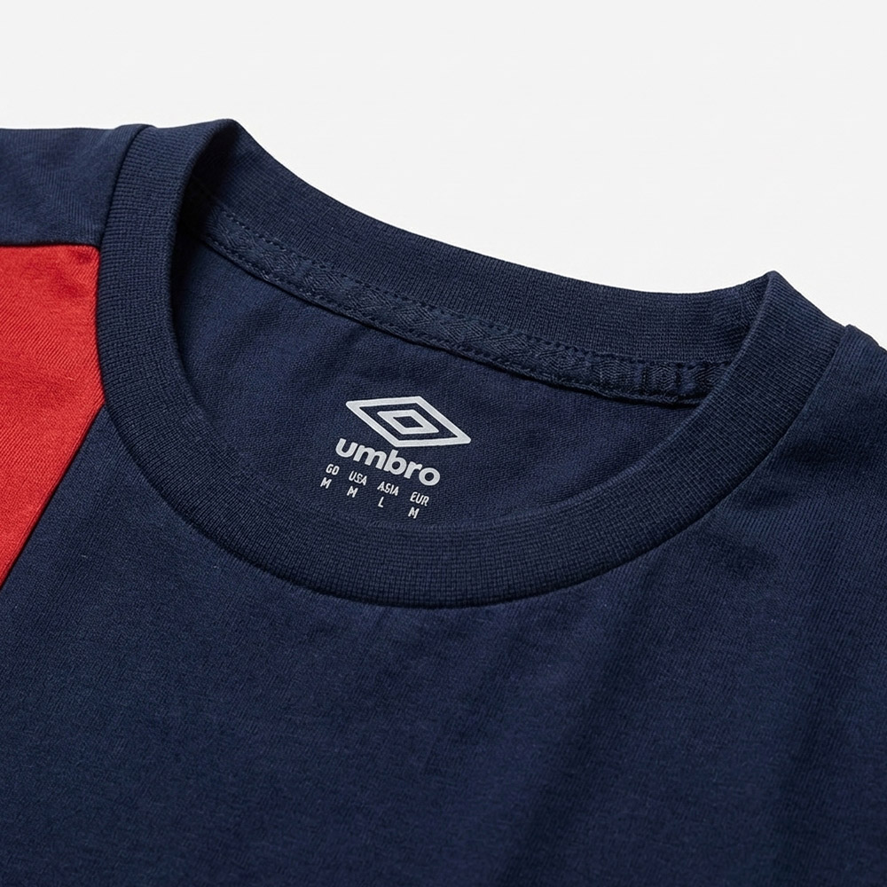 Umbro T-Shirts
 Original Homme Bleu Coton