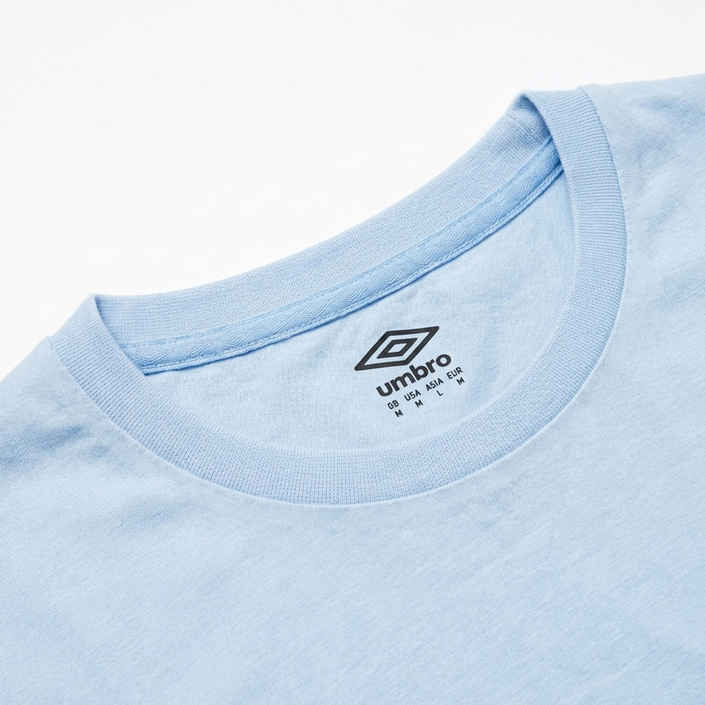 Umbro T-Shirts
 Original Homme Bleu Ciel Coton