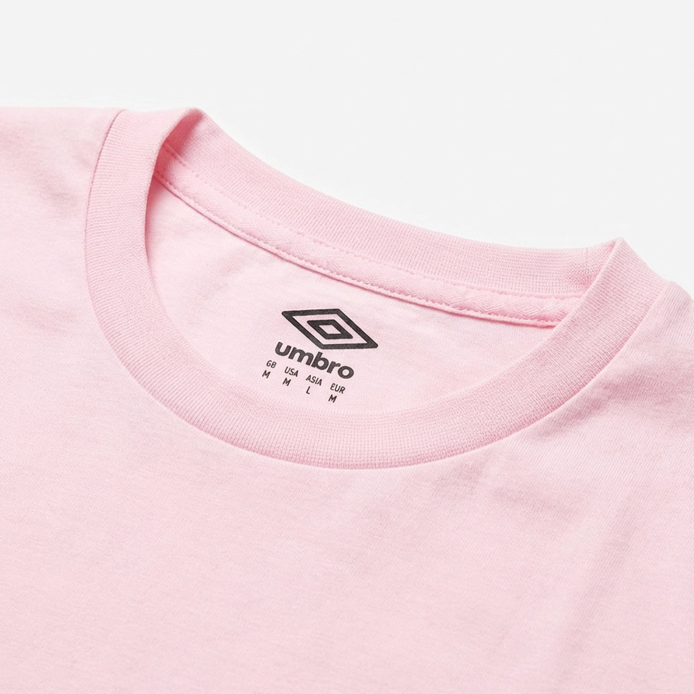 Umbro T-Shirts
 Original Homme Rose Coton