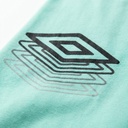 Umbro T-Shirts
 Original Homme Vert Coton