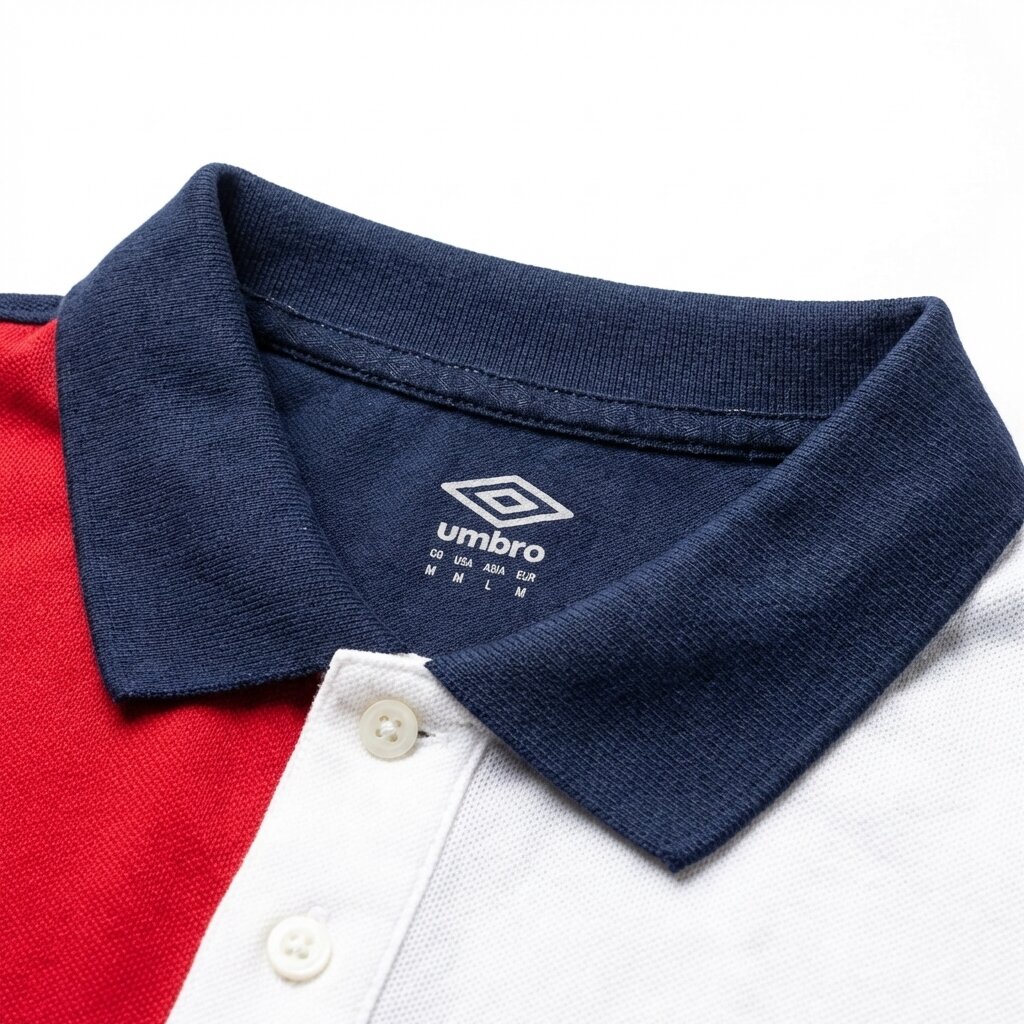Umbro Polos
 Original Homme Bleu Coton