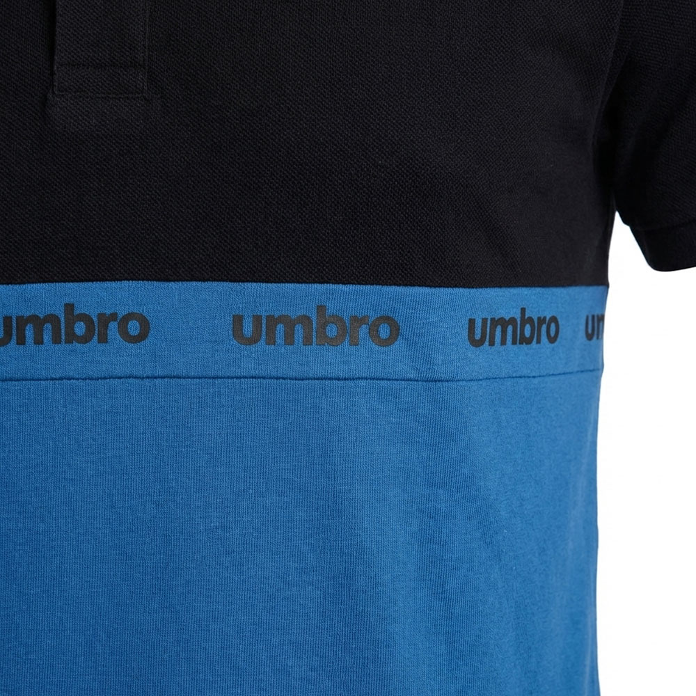 Umbro Polos
 Original Homme Bleu Coton