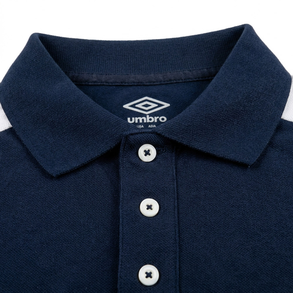 Umbro Polos
 Original Homme Bleu Coton