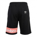 Umbro Short Lifestyle
 Homme Coton Noir Saumon