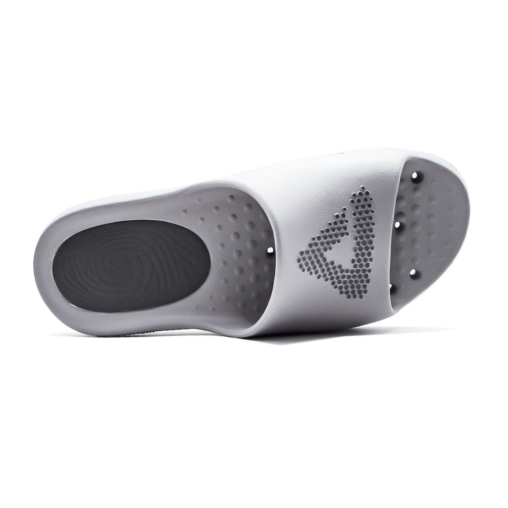 Peak Tiachi Slippers Silver Gray/Dark Gray