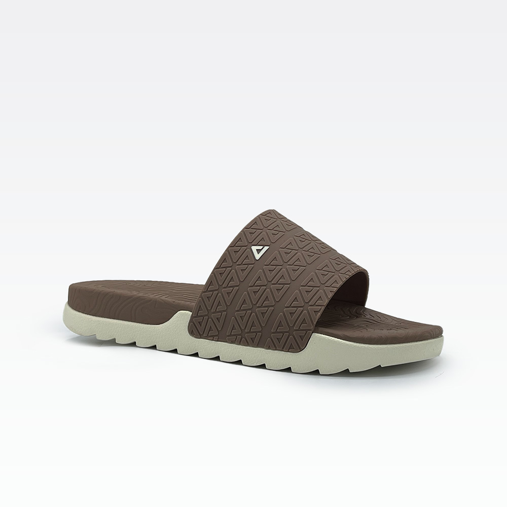 Peak Slippers Brown/Lt.Khaki