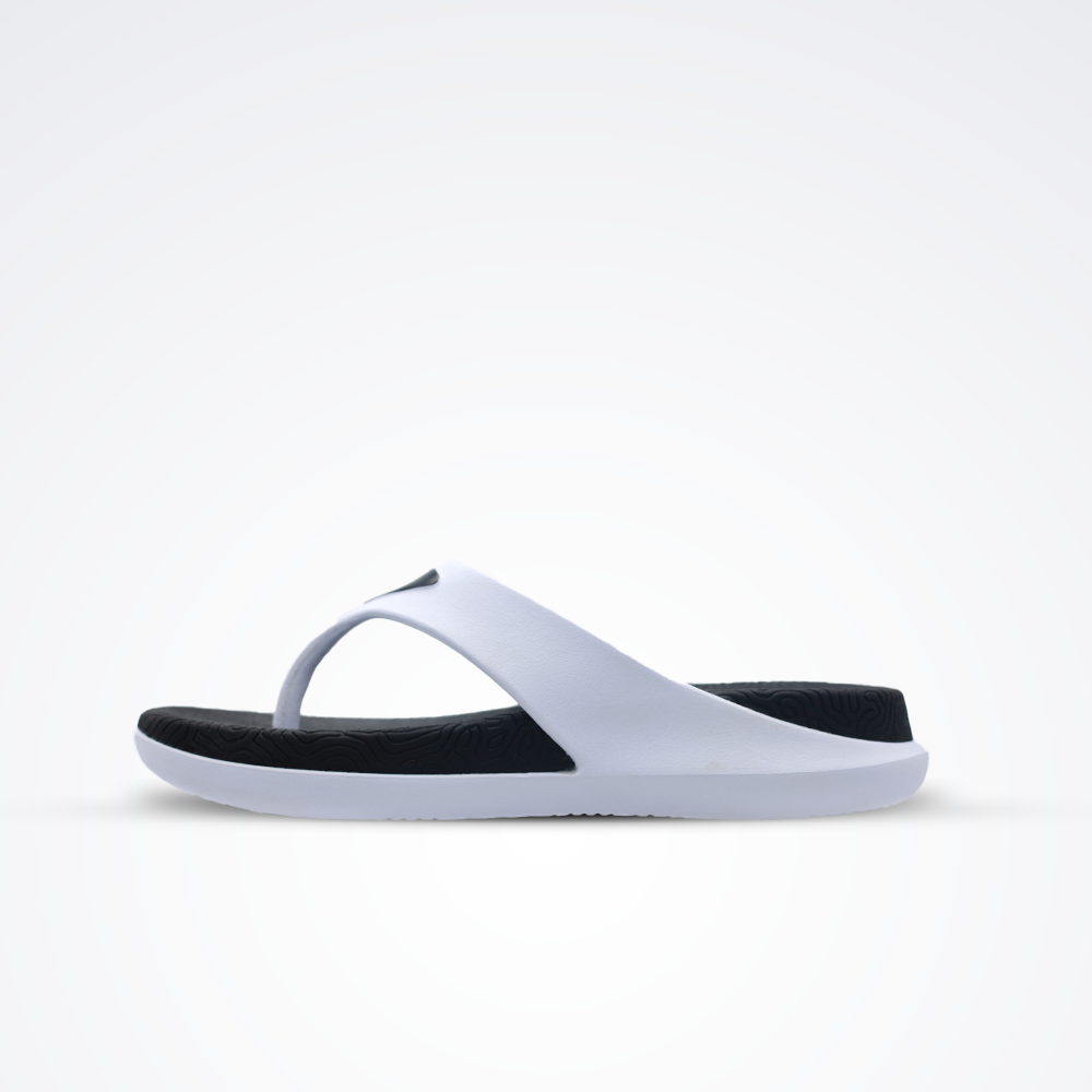 Peak Slippers White/Black