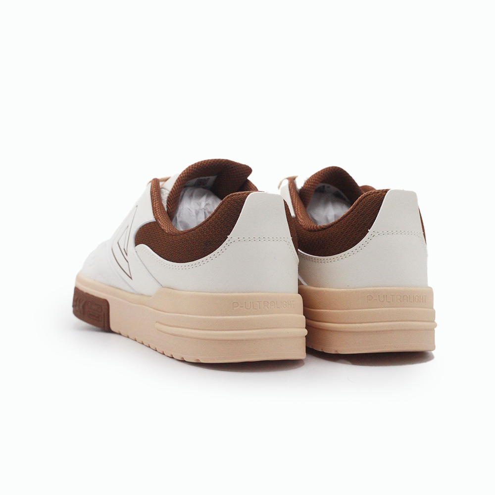 Peak Casual Shoes Off White Brown