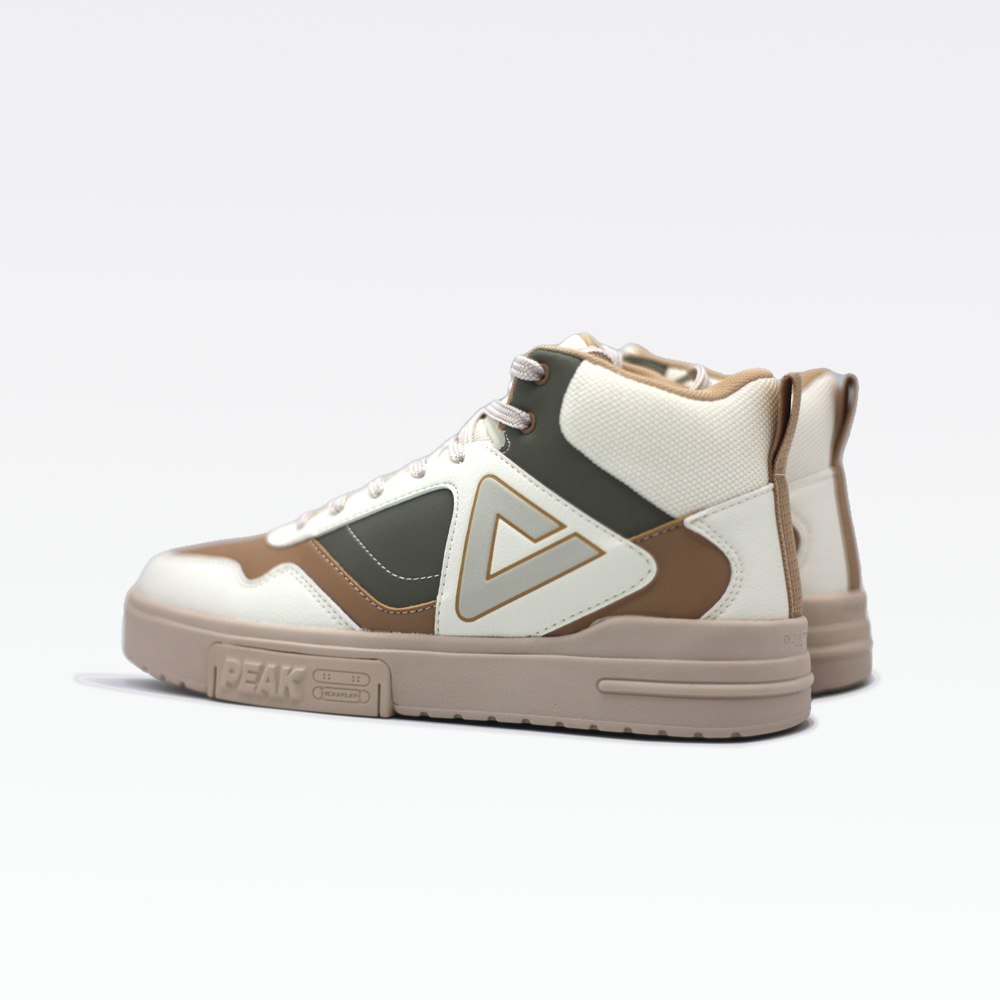 Peak Casual Shoes Off White/Green