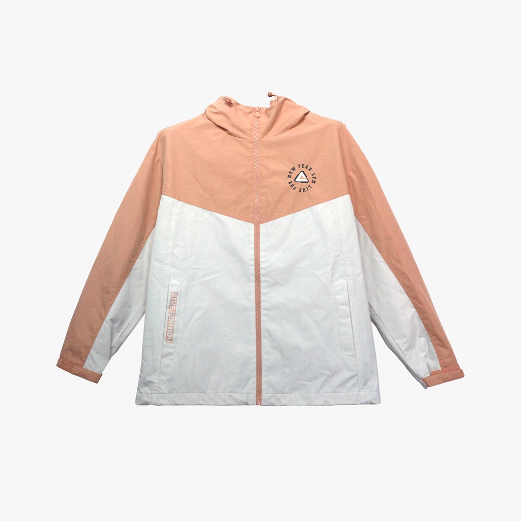 Peak Woven Jacket Persimmon Orange