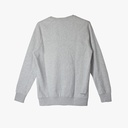 Peak Round Neck Sweater Lt.Melange Grey