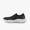 Peak Walking Shoes Black Melange Grey