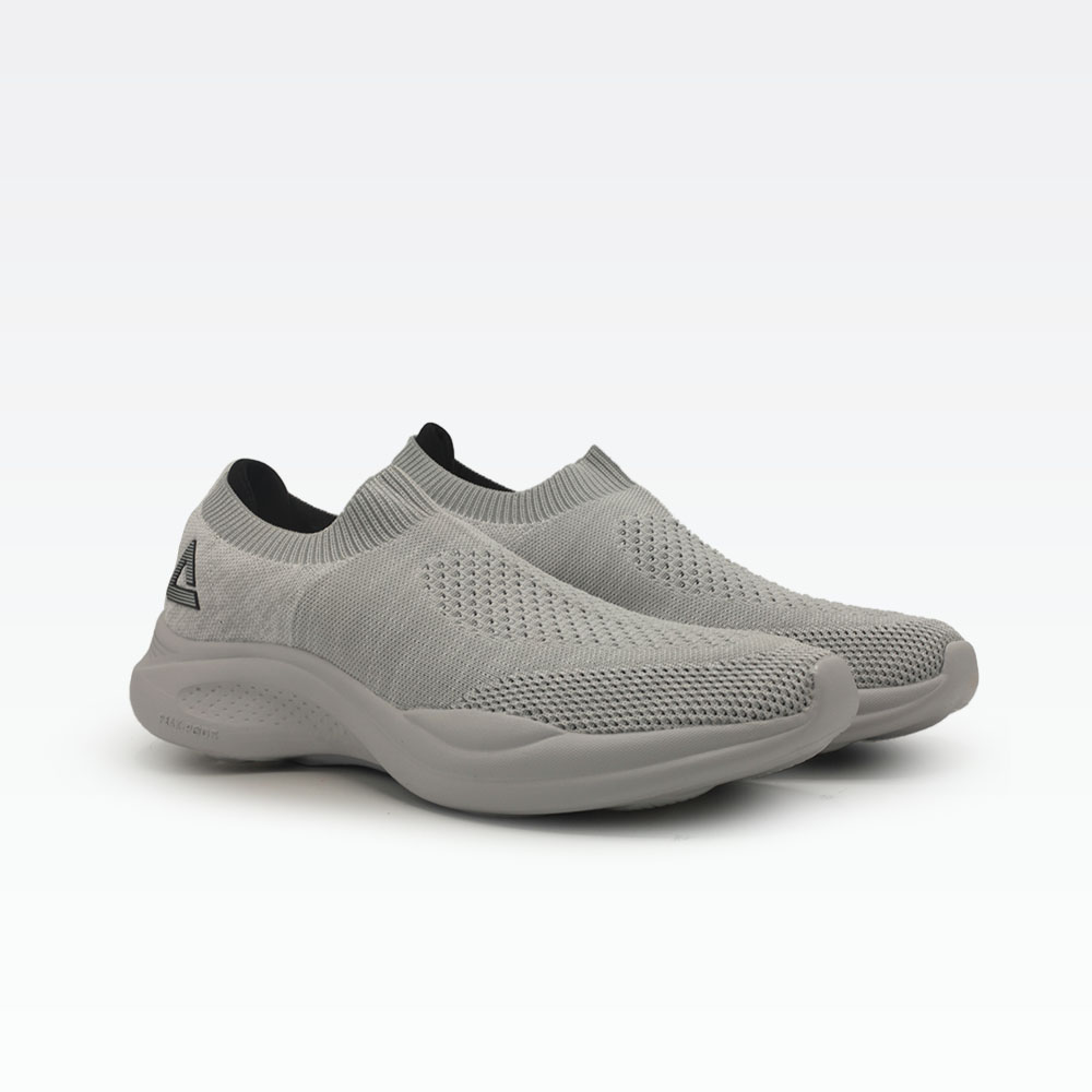 Peak Walking Shoes White Grey