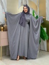 Abaya double face bicolore