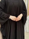 Abaya double face bicolore