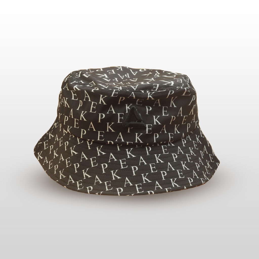 Peak Bucket Hat Black