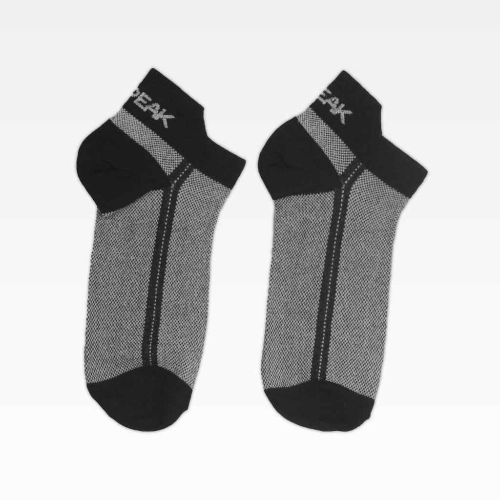 Peak Low Cut Socks  (3 In 1) Black/Navy