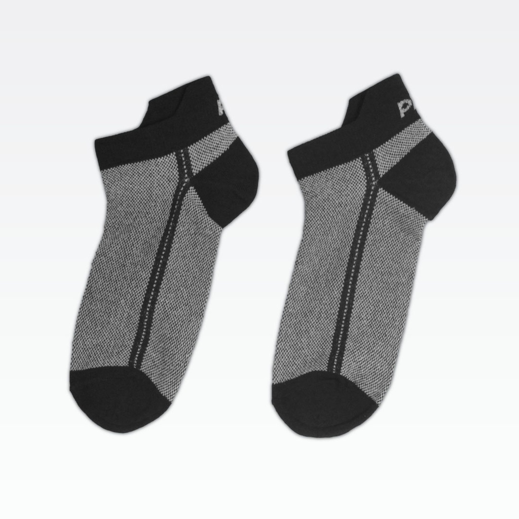 Peak Low Cut Socks  (3 In 1) Black/Navy