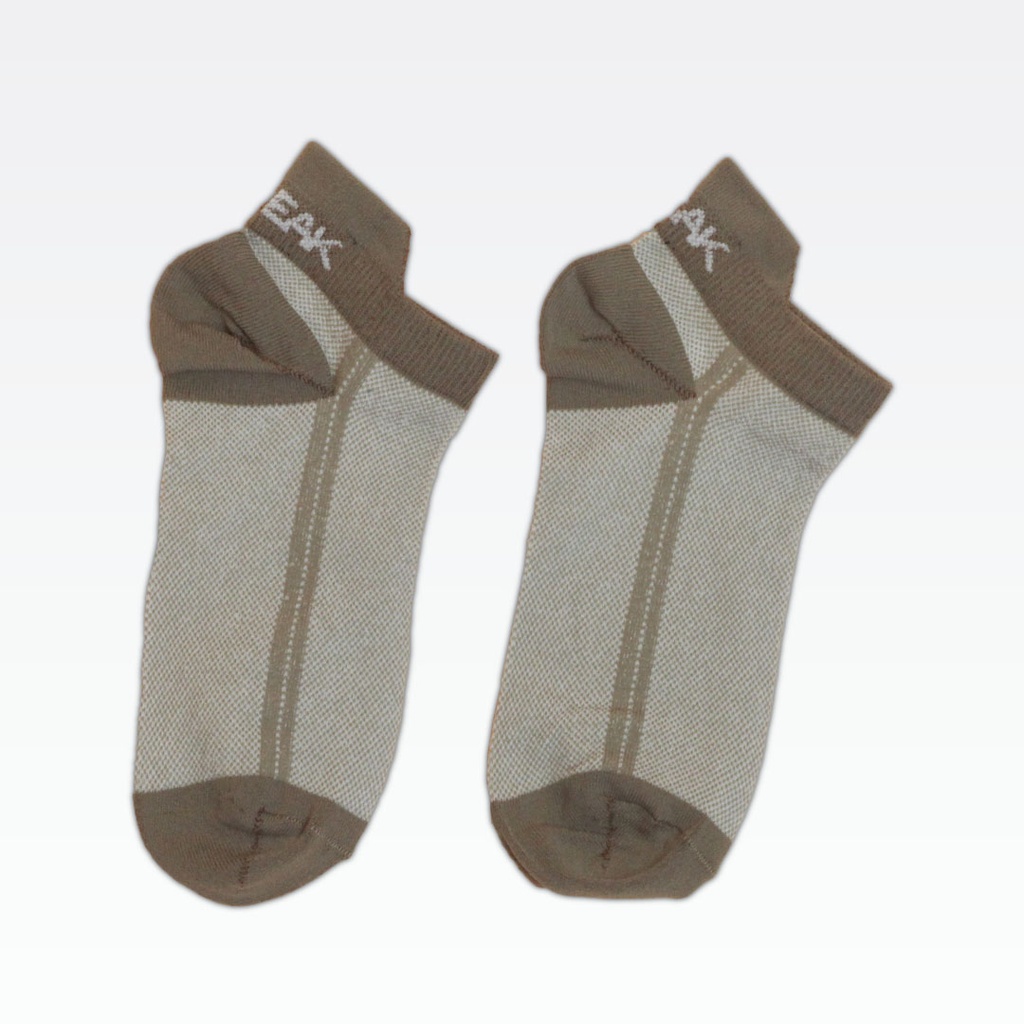Peak Low Cut Socks  (3 In 1) Black/Navy