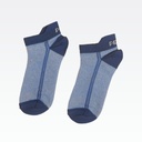 Peak Low Cut Socks  (3 In 1) Black/Navy